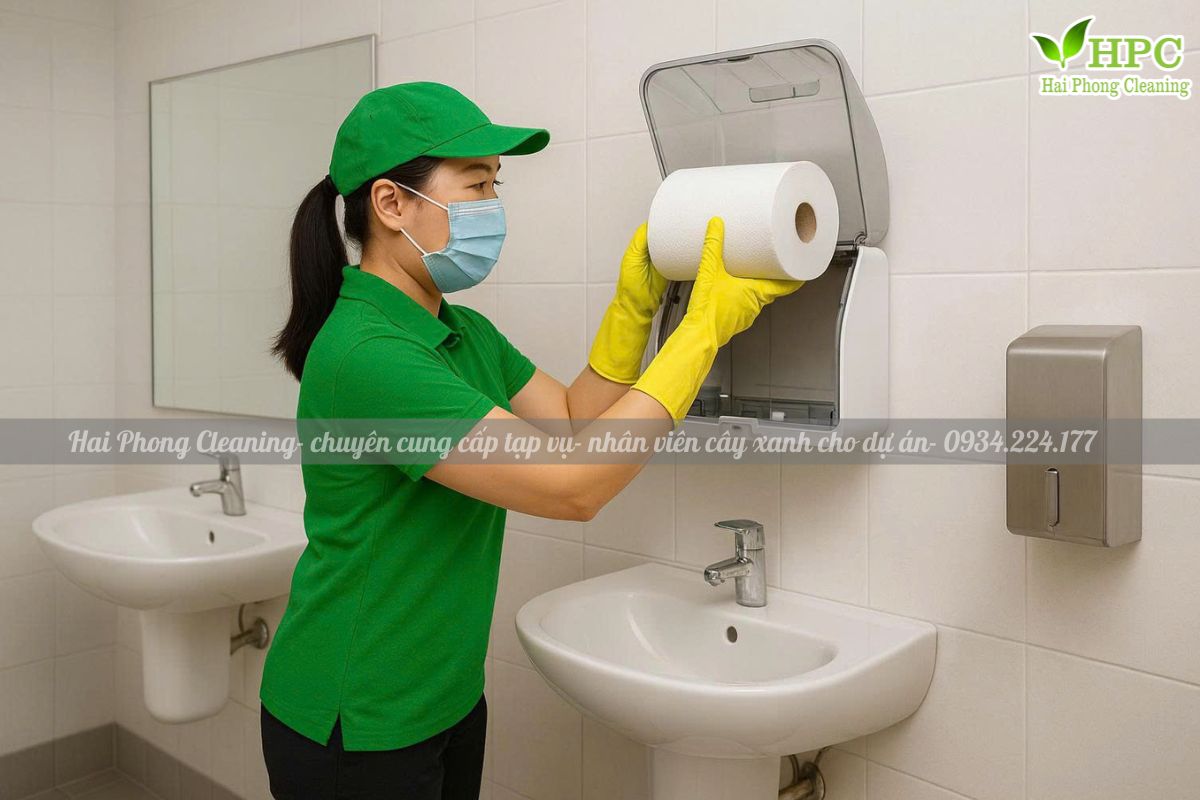 cung cấp nhân viên vệ sinh tại Hải Phòng