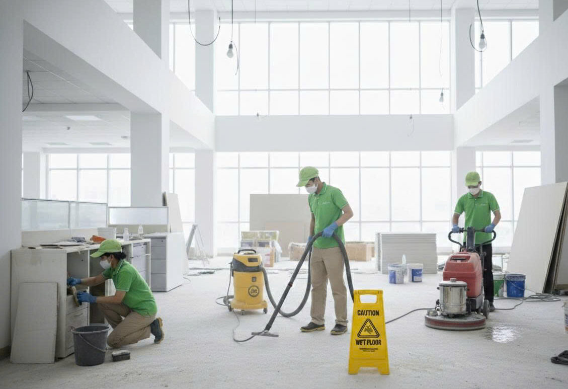 Vệ sinh sau xây dựng tại Hải Phòng