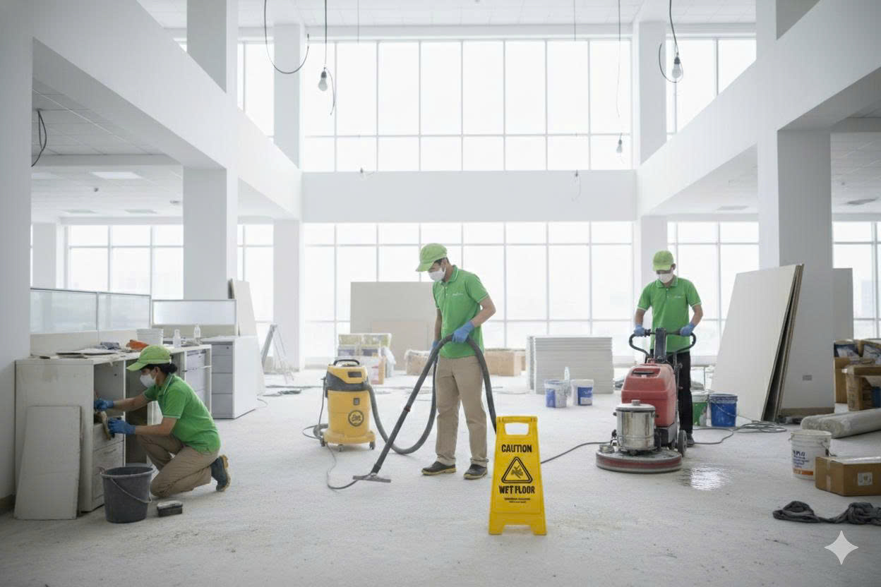 Vệ sinh sau xây dựng tại Hải Phòng