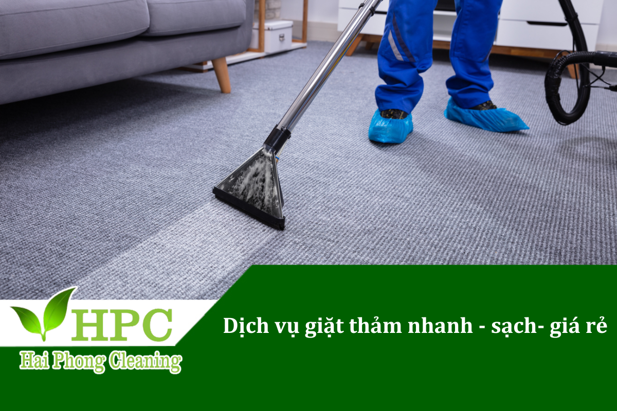 Dịch vụ giặt thảm uy tín-giá rẻ - Hải Phòng