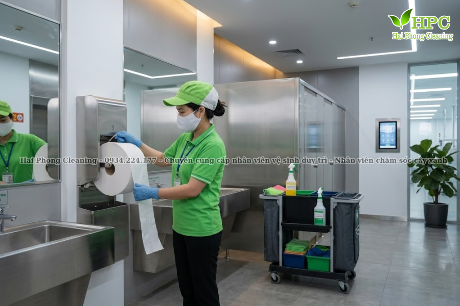 Giải pháp vệ sinh tạp vụ tối ưu chi phí tại Quảng Ninh