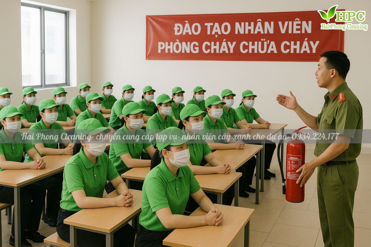 cung cấp tạp vụ hải phòng