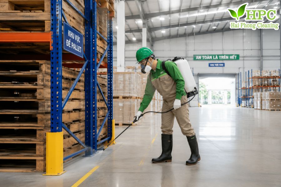 Dịch vụ diệt côn trùng cho doanh nghiệp tại Hải Phòng