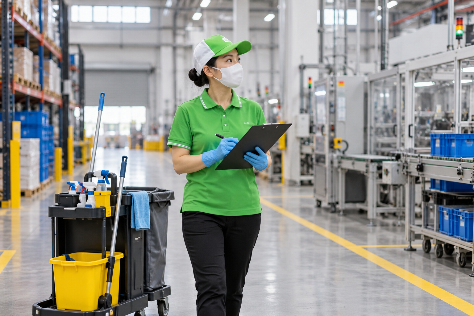 Kiểm tra chất lượng vệ sinh hàng ngày
