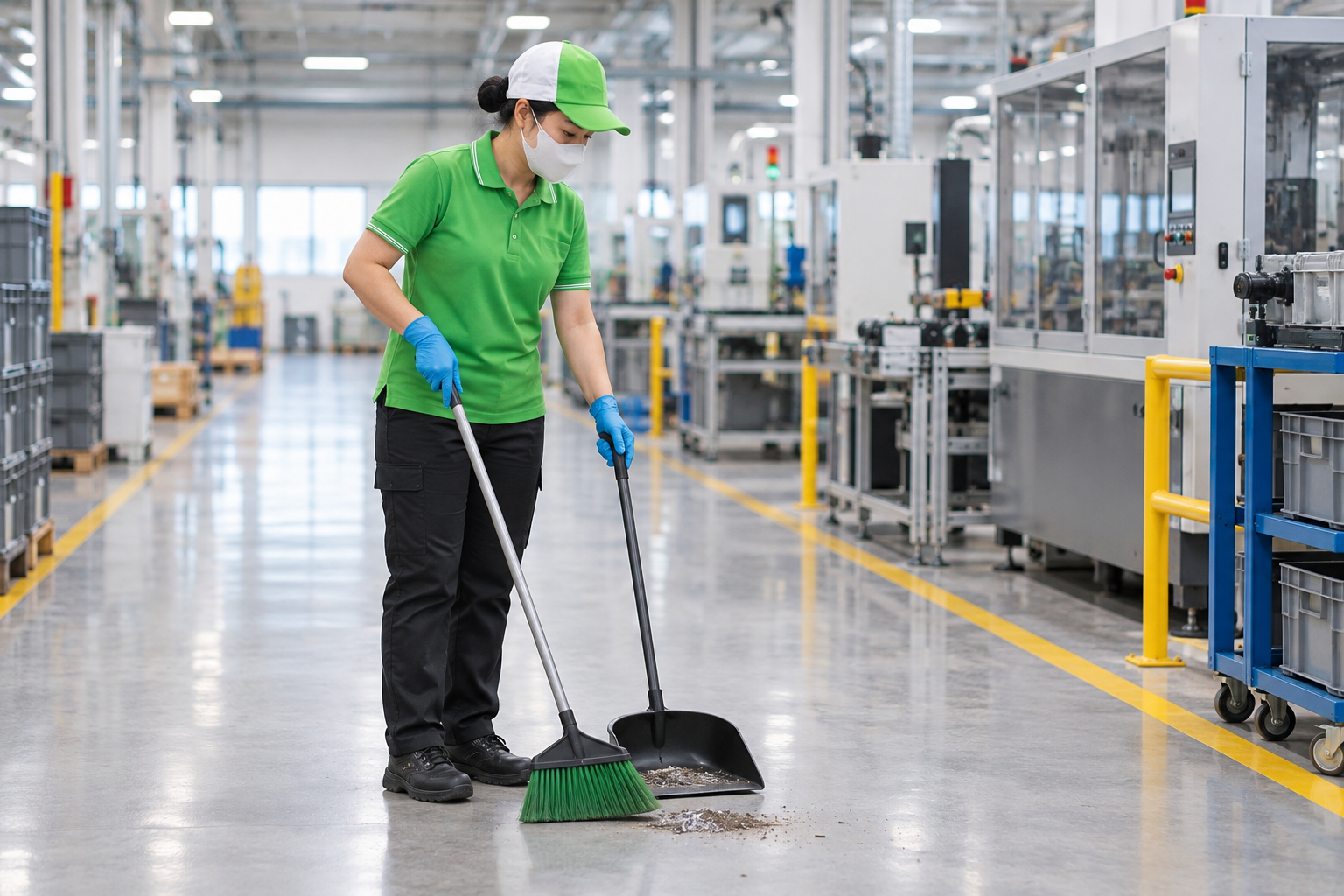 HPC cung cấp nhân viên tạp vụ chuyên nghiệp cho nhà máy tạ Bắc Ninh
