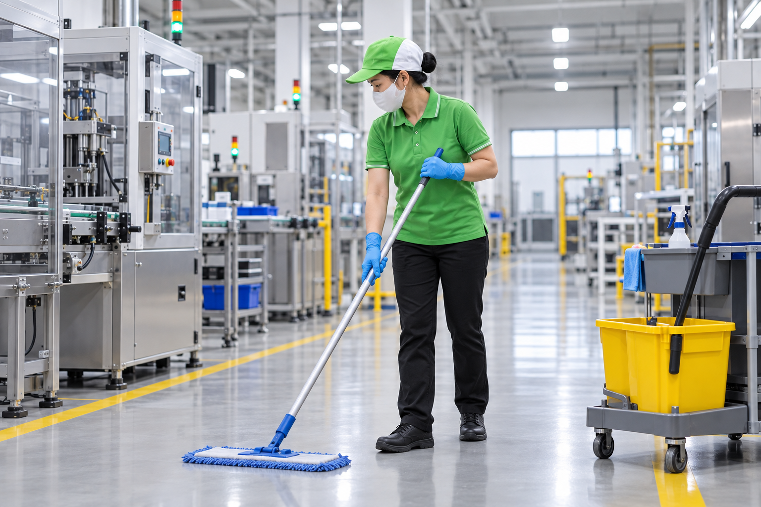 tạp vụ nhà máy giá rẻ Bắc Ninh