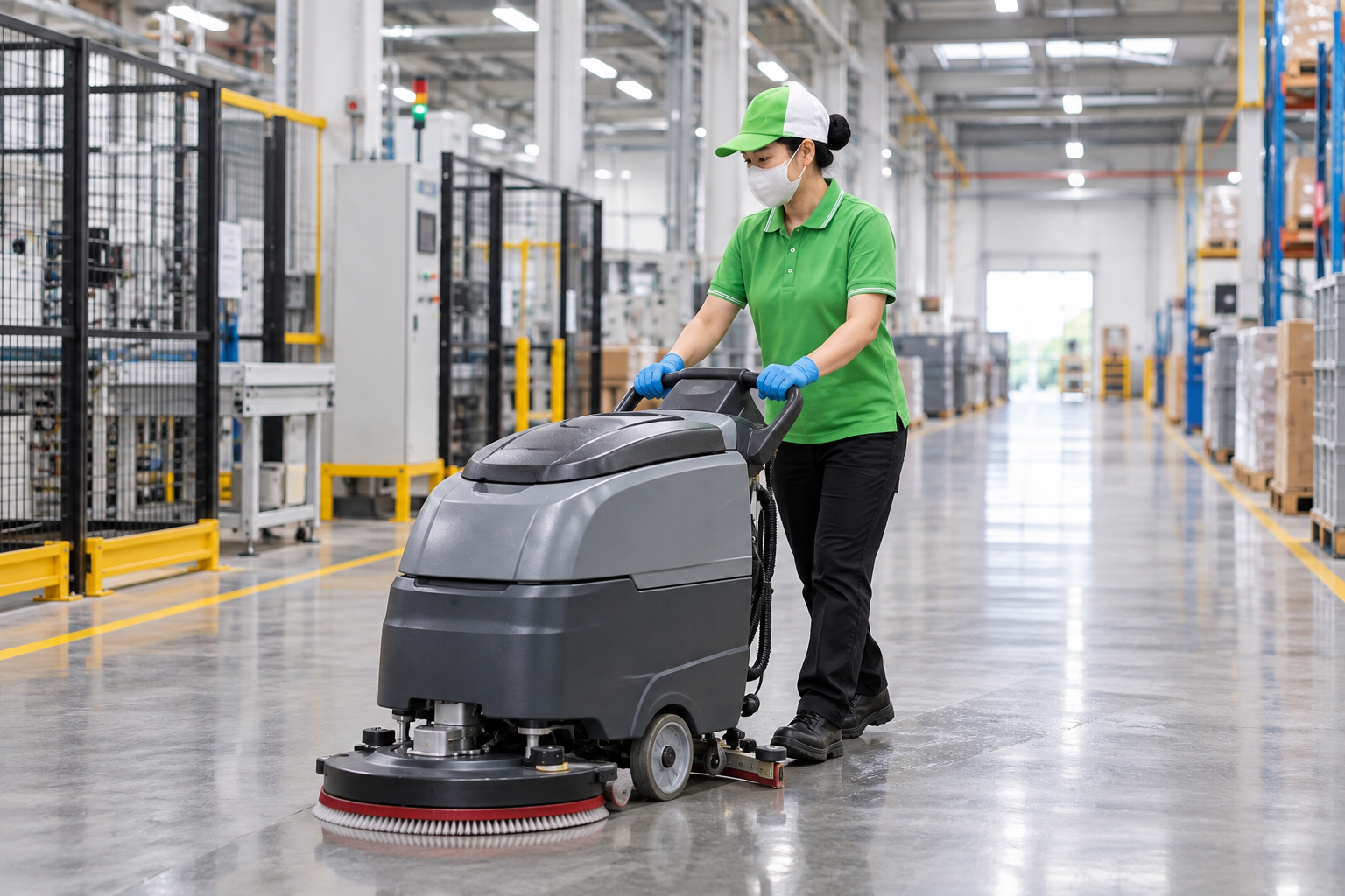 Quản lý máy móc và dụng cụ vệ sinh