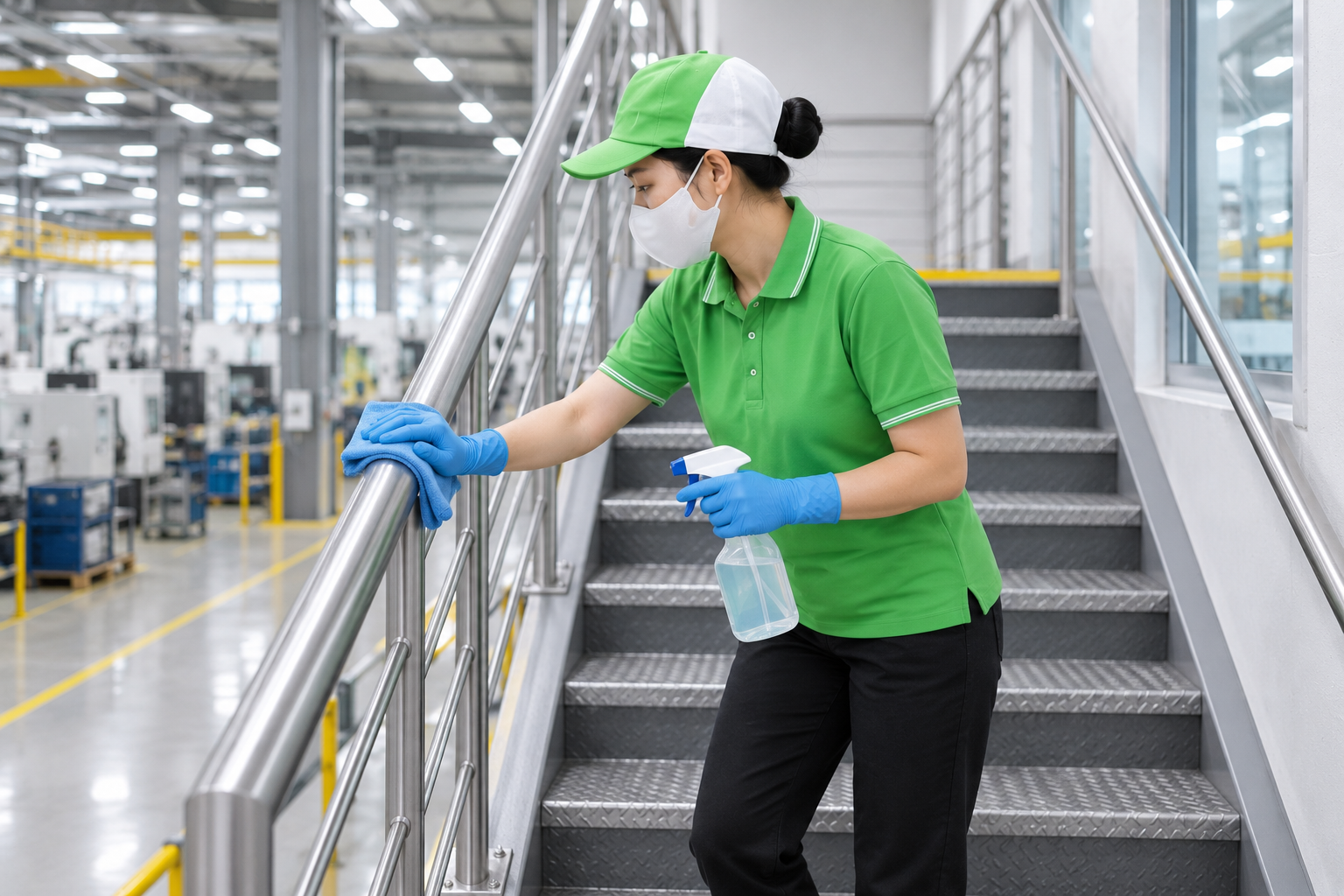 dịch vụ cung cấp tạp vụ nhà máy Bắc Ninh giá rẻ