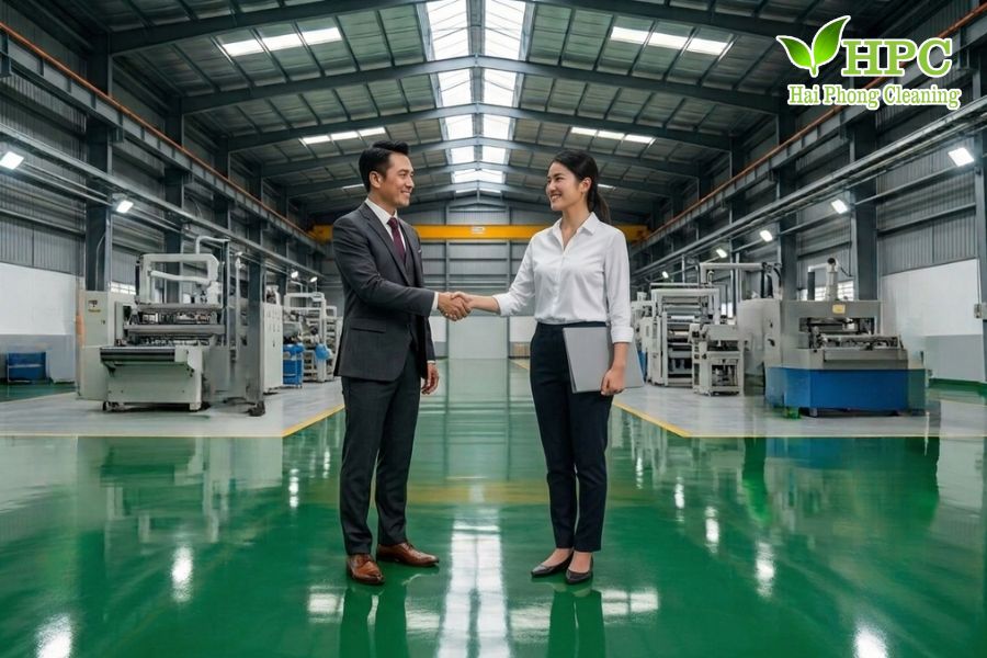 Sơn sàn Epoxy chuyên nghiệp tại Hải Phòng